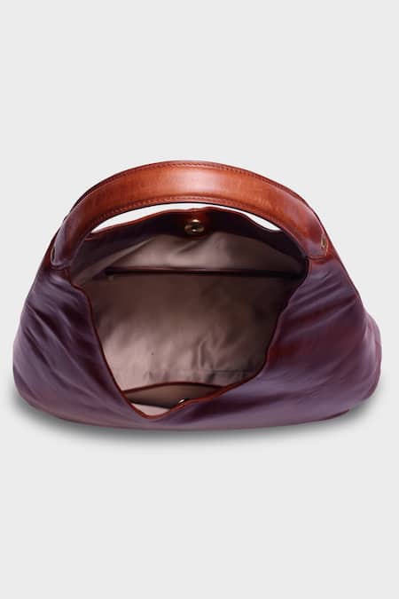 Tan & Loom Brown Hippies Hobo Bag at Aza Fashions Tan & Loom_Brown Hippies Hobo Bag _at_Aza_Fashions