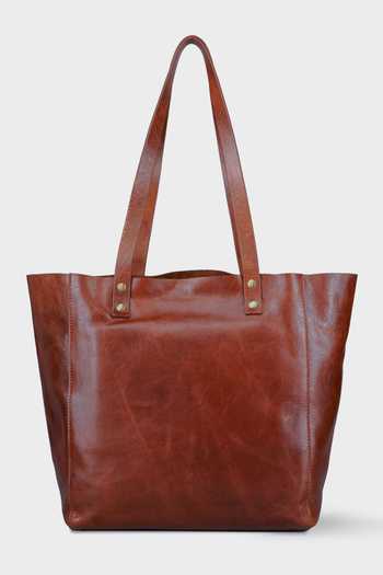 Shop_Tan & Loom_Brown Old Fashioned Tote Bag _Online_at_Aza_Fashions