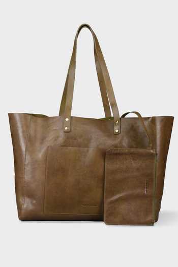 Buy Tan & Loom Green Large Old Fashioned Tote Bag Online at Aza Fashions Buy_Tan & Loom_Green Large Old Fashioned Tote Bag_Online_at_Aza_Fashions