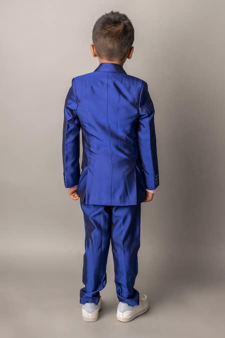 Lil Angels Notch Lapel Blazer & Pant Set 