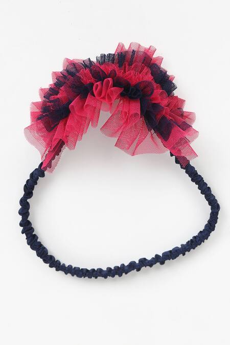 Buy Jelly Jones Blue Silk Sequins Embroidered Flared Dress And Hairband Online at Aza Fashions Buy_Jelly Jones_Blue Silk Sequins Embroidered Flared Dress And Hairband_Online_at_Aza_Fashions