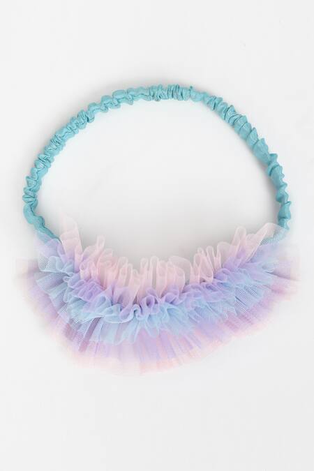 Shop_Jelly Jones_Multi Color Net Sequins Flared Dress_Online_at_Aza_Fashions