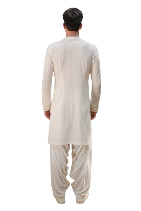 Ankur J Preet Mirror Work Kurta Set 