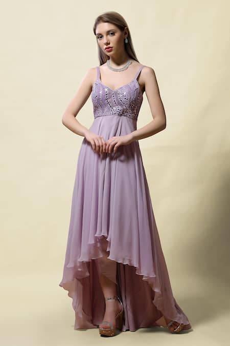 Asaga Jaya Asymmetric Anarkali & Dhoti Pant Set 