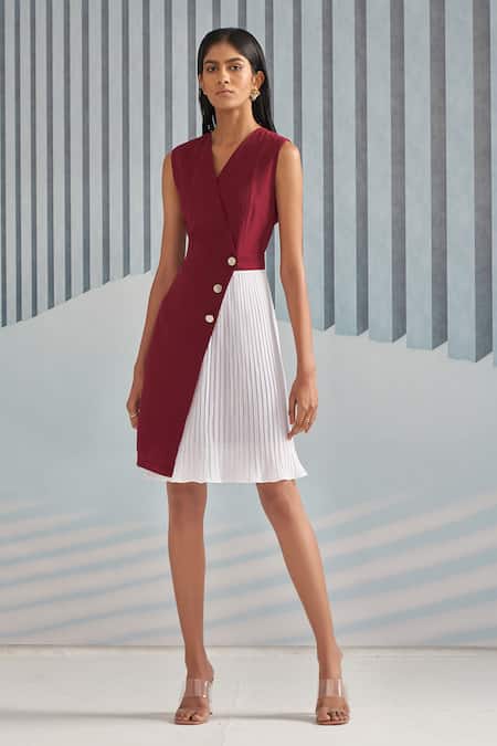 Pleats By Aruni Blazer Dress 
