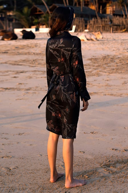 Vivek Patel Floral Print Shirt 