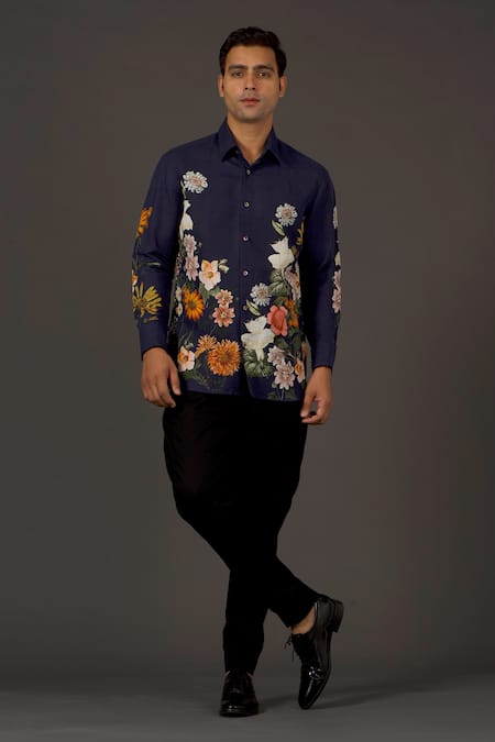 Balance by Rohit Bal Floral Print Shirt 