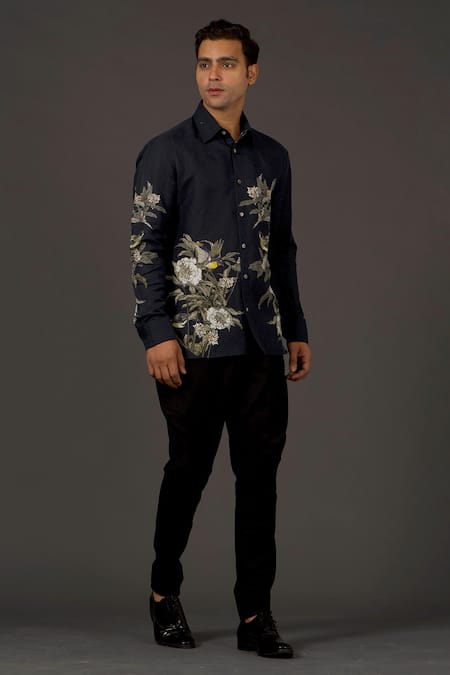 Balance by Rohit Bal Floral Print Shirt 