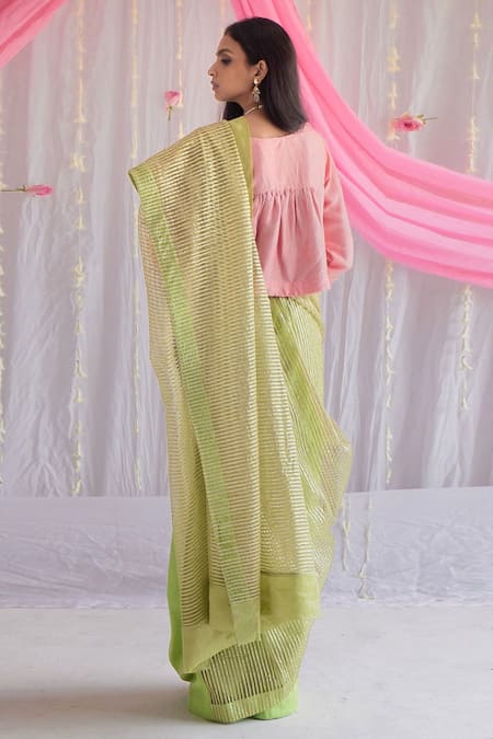 Shorshe Clothing Raw Silk Blouse 