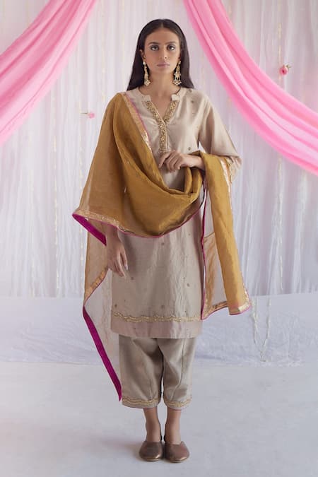 Shorshe Clothing Lehria Dupatta 