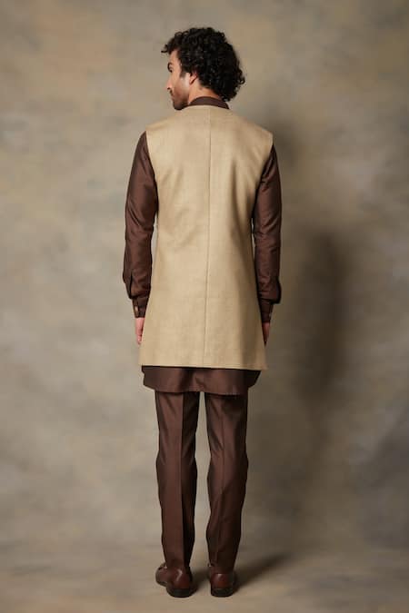 Gargee Designers Embroidered Bundi & Kurta Set 