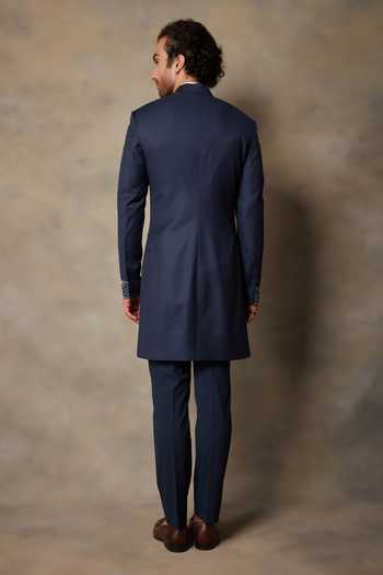 Gargee Designers Floral Embroidered Sherwani Set 