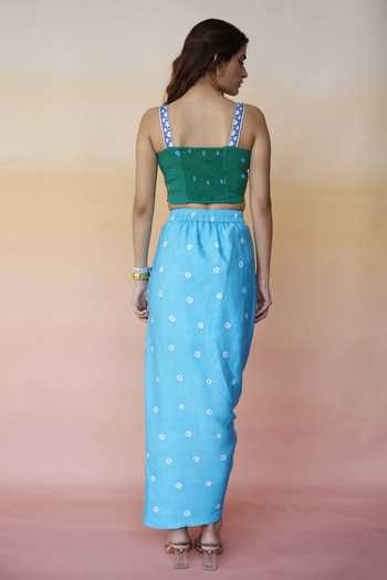 Aapro Vienna Crop Top & Skirt Set 