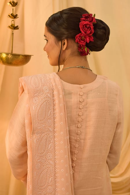 Iktaar By Meena Straight Kurta Pant Set 