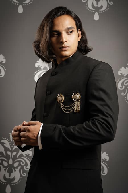 Shop Cosa Nostraa Gold Warrior Charm Gift Set at Aza Fashions Shop_Cosa Nostraa_Gold Warrior Charm Gift Set _at_Aza_Fashions