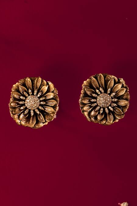 Buy_Cosa Nostraa_Gold Floral Marvel Gift Set _Online_at_Aza_Fashions