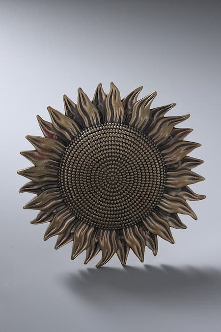 Shop_Cosa Nostraa_Gold Sunflower Gift Set _Online_at_Aza_Fashions