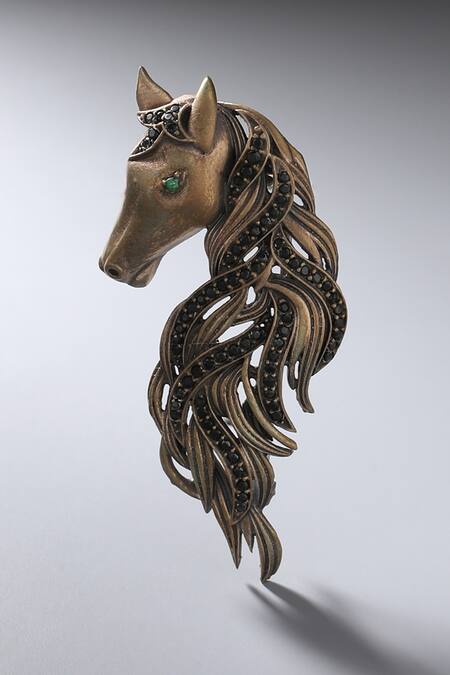 Buy_Cosa Nostraa_Gold Mustang Gift Set _Online_at_Aza_Fashions