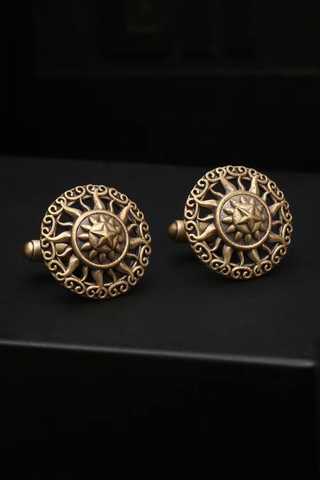 Buy_Cosa Nostraa_Gold Star Wheel Gift Set _Online_at_Aza_Fashions