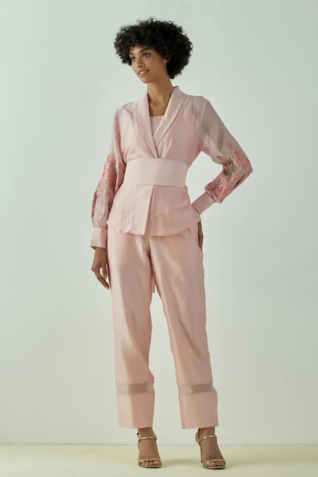 Madder Much Grace Wrap Top & Pant Set 