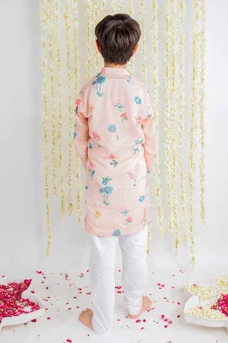 MR Brat Floral Print Kurta Set 