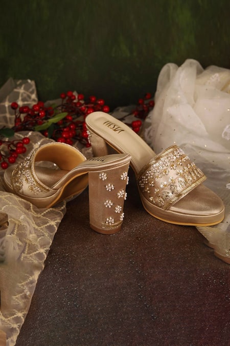 Block Heels | Indian Trunk: Handcrafted Premium Footwear for Women. |  www.indiantrunkshop.com