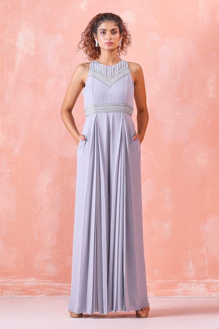 Mirroir Pleated Jumpsuit 