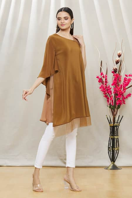 Megha Garg Draped Asymmetric Tunic 