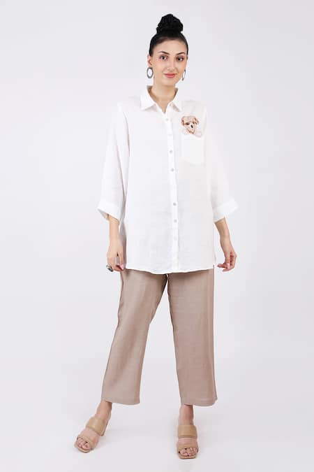 Linen Bloom Linen Shirt 