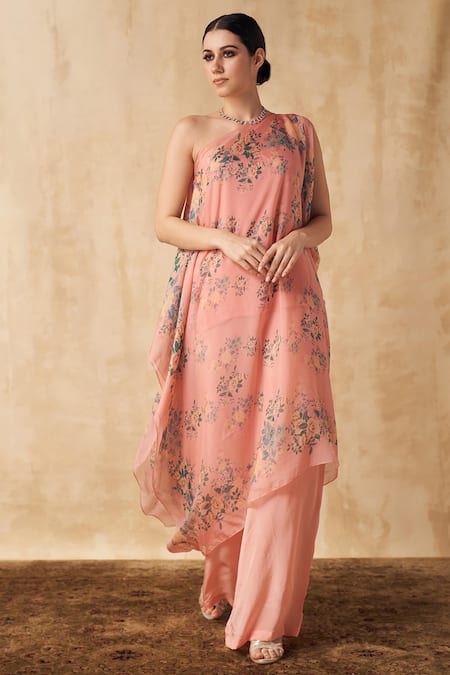 Sakshi Girri Printed Tunic & Palazzo Set 