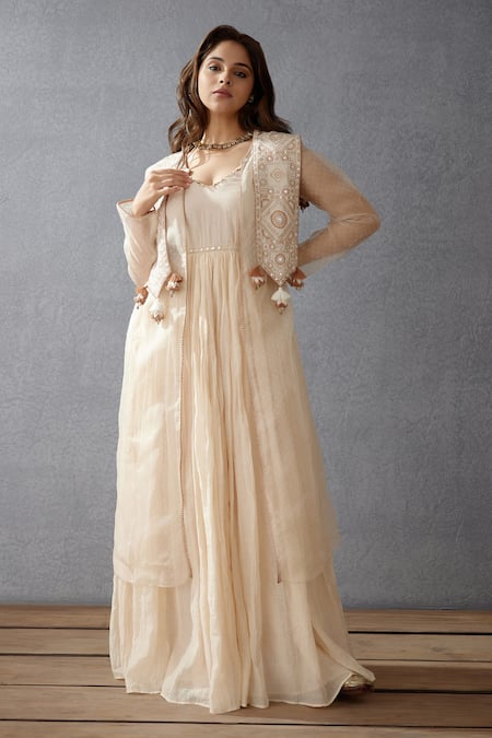 Torani Kaner Balochi Jacket With Ghera 