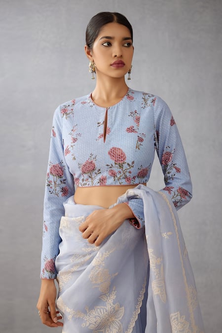 Torani Samsara Yuvani Chintz Print Blouse 