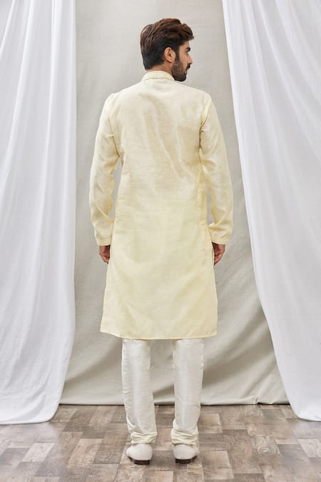 Arihant Rai Sinha Floral Brocade Straight Kurta 