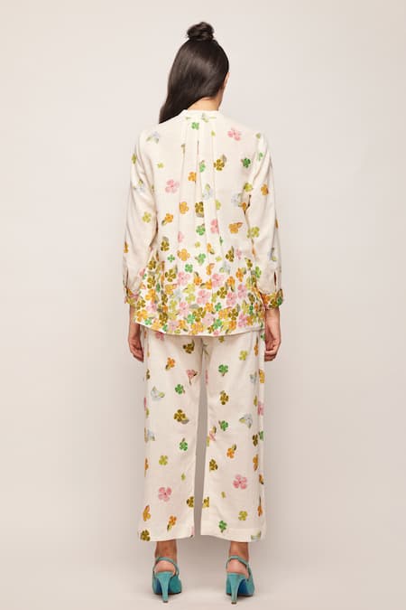 Swati Vijaivargie Floral Print Shirt 