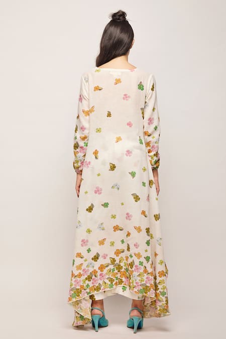 Swati Vijaivargie Floral Print Tunic 