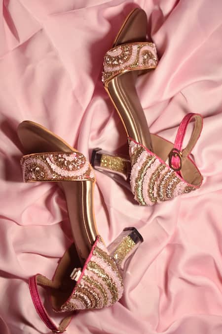 Zionk Women Gold Heels - Buy Zionk Women Gold Heels Online at Best Price -  Shop Online for Footwears in India | Flipkart.com