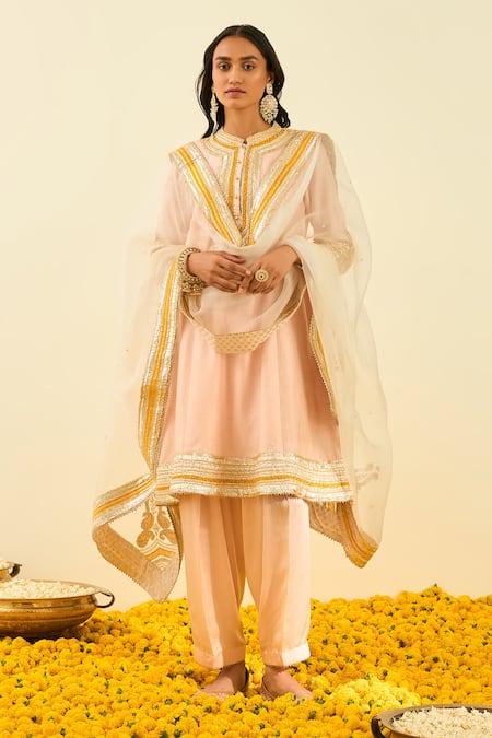 Sheetal Batra Sadirah Embroidered Kurta Salwar Set 