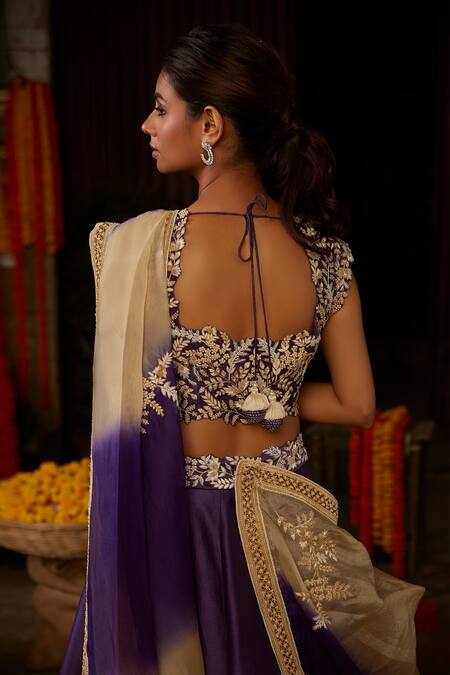 Malaika Arora Enthralls In A White Lehenga With Backless Blouse