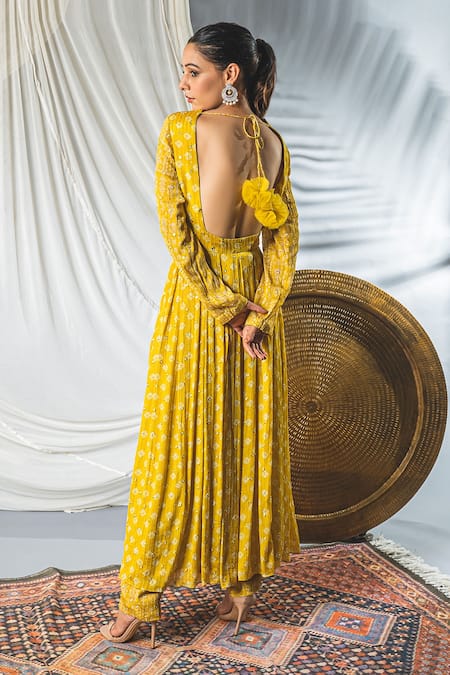 Soniya G Printed Anarkali With Dupatta 