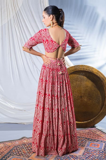 Soniya G Chanderi Bridal Lehenga Set