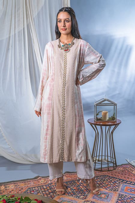 Soniya G Tie Dye Kurta & Pant Set 