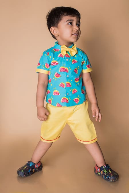 Toplove Watermelon Print Shirt & Pant Set 