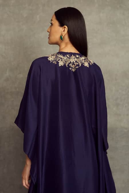 Jayanti Reddy Embroidered Kaftan & Palazzo Set 
