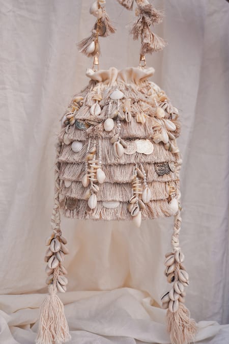 House Of Ekara Bohemian Rhapsody  Embroidered Potli 