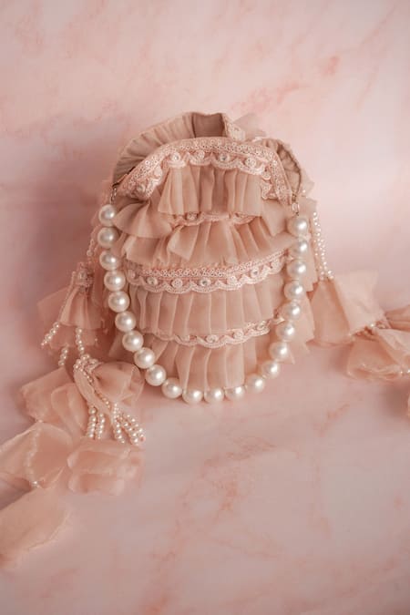 House Of Ekara Belle Embroidered Potli 