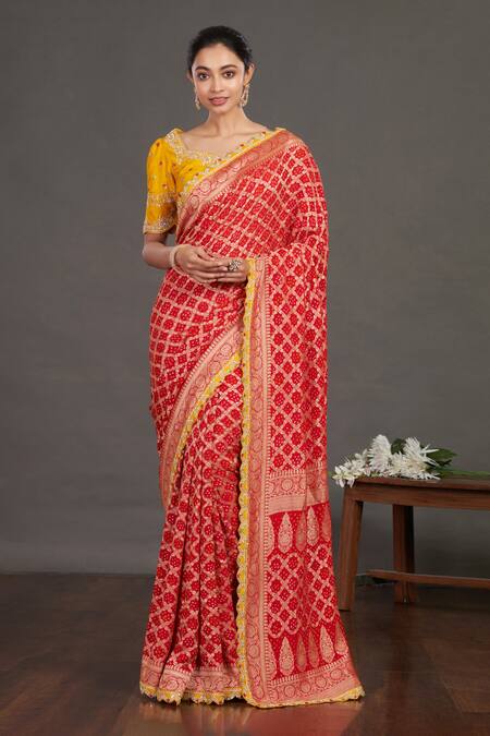 Engagement, Reception, Traditional Yellow color Art Silk, Silk fabric Saree  : 1897170