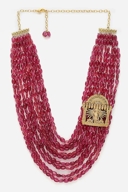 Dugran By Dugristyle Stone Embellished Layered Necklace 