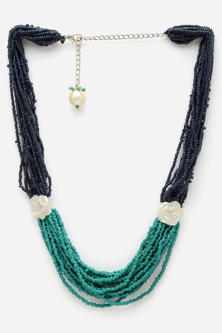 Dugran By Dugristyle Pearl Embellished Layered Necklace