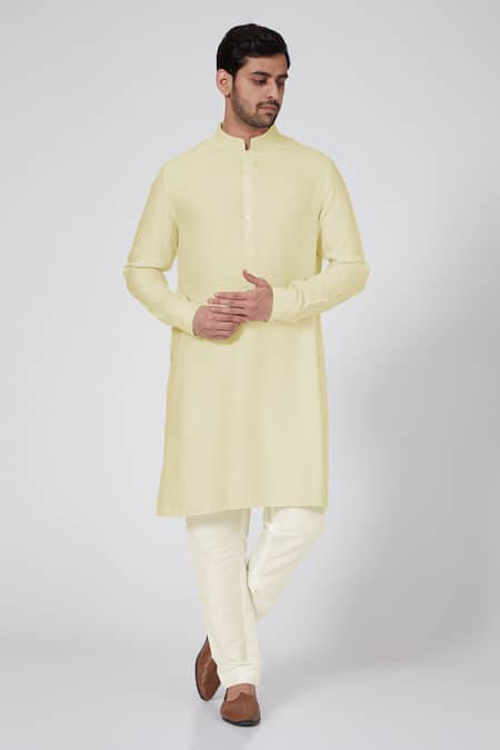 BUBBER COUTURE Samarth Mandarin Collar Kurta Set 