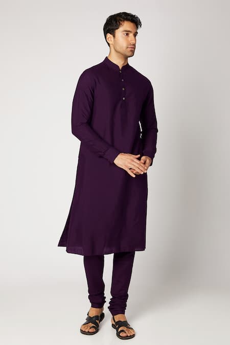 Bubber Couture Viraj Cotton Silk Kurta Set 
